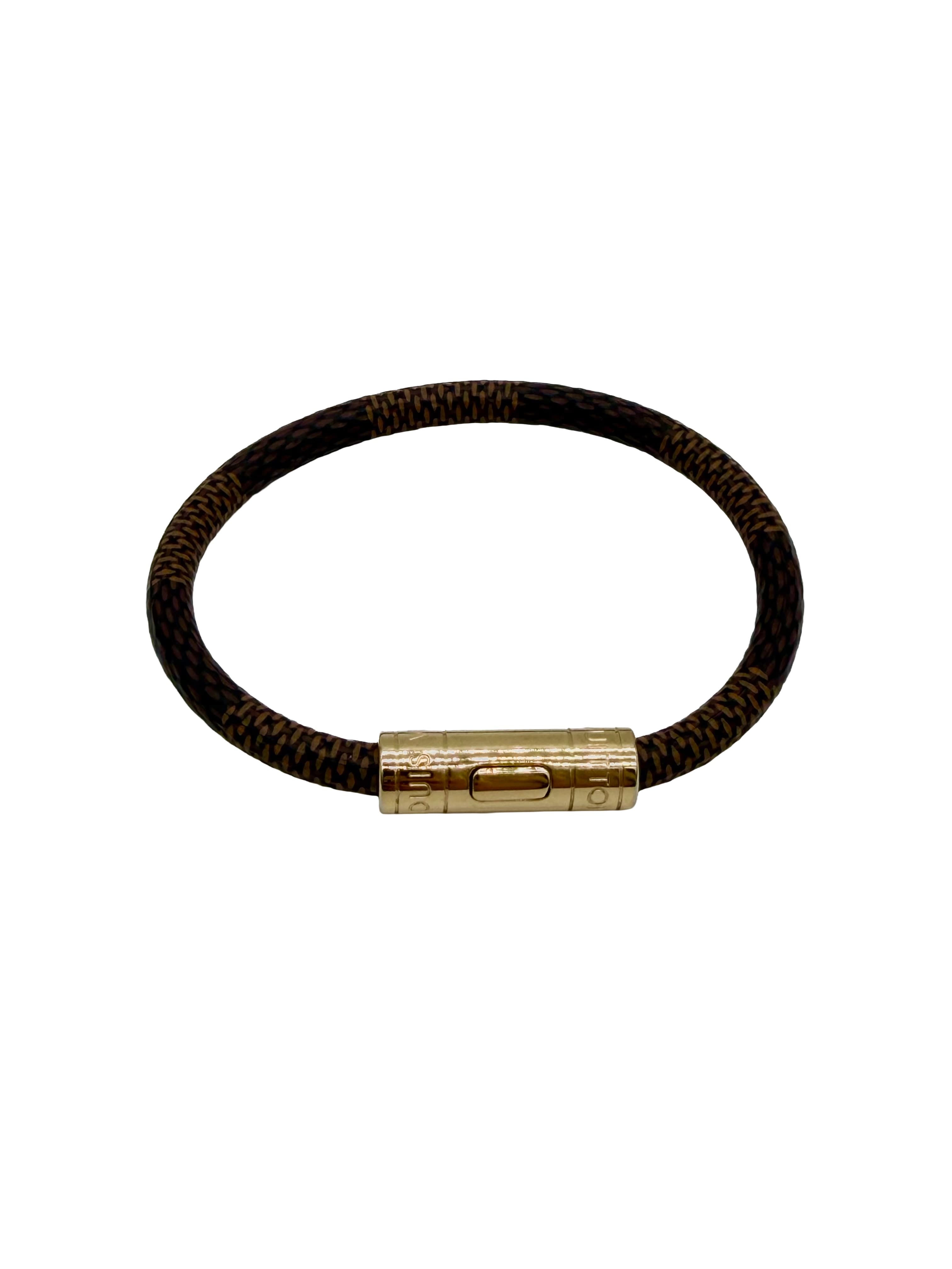 Louis Vuitton Louis Vuitton Keep It Bracelet Damier Ebene