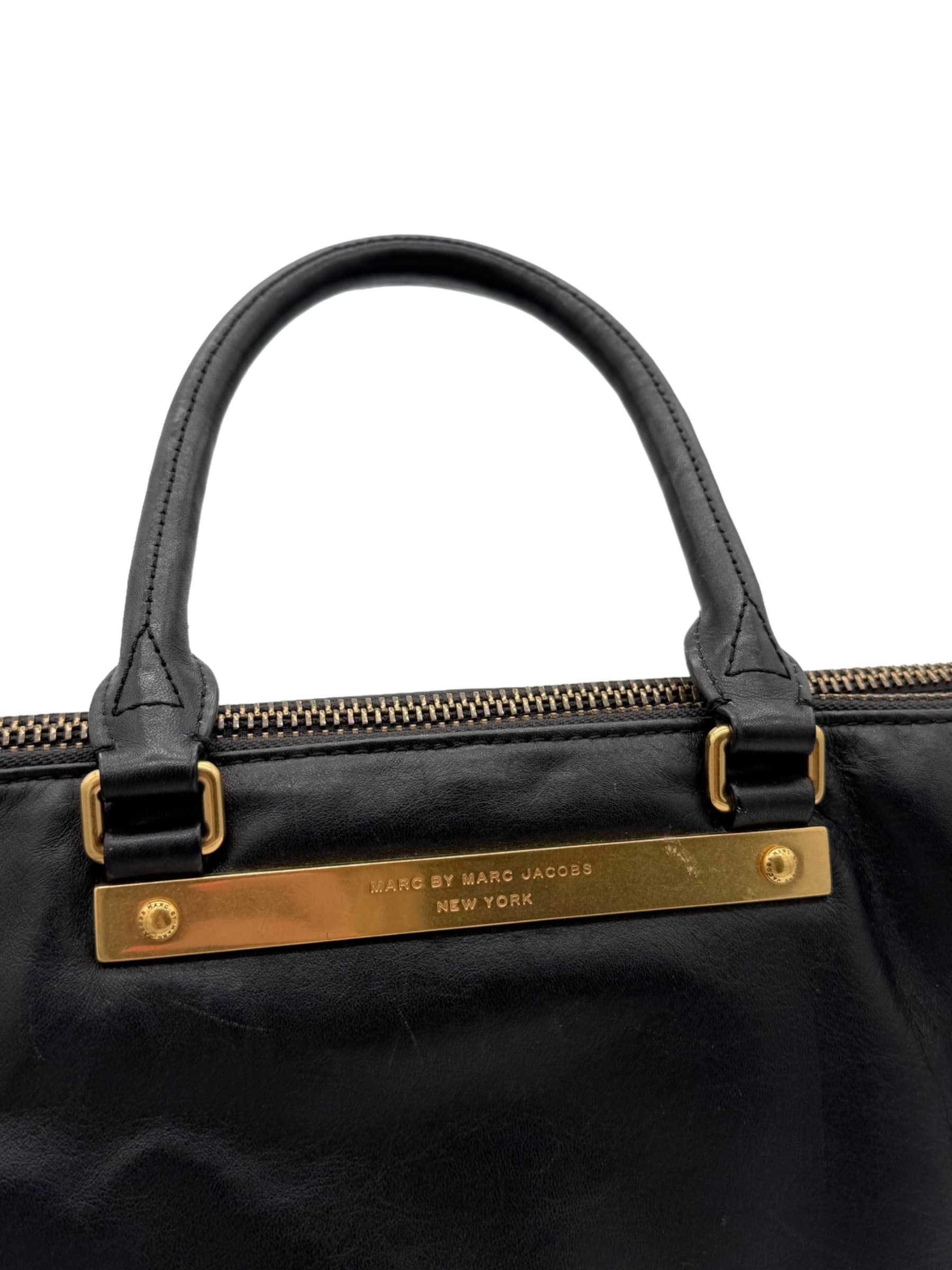 Marc Jacobs Marc by Marc Jacobs – Classic Leather Satchel